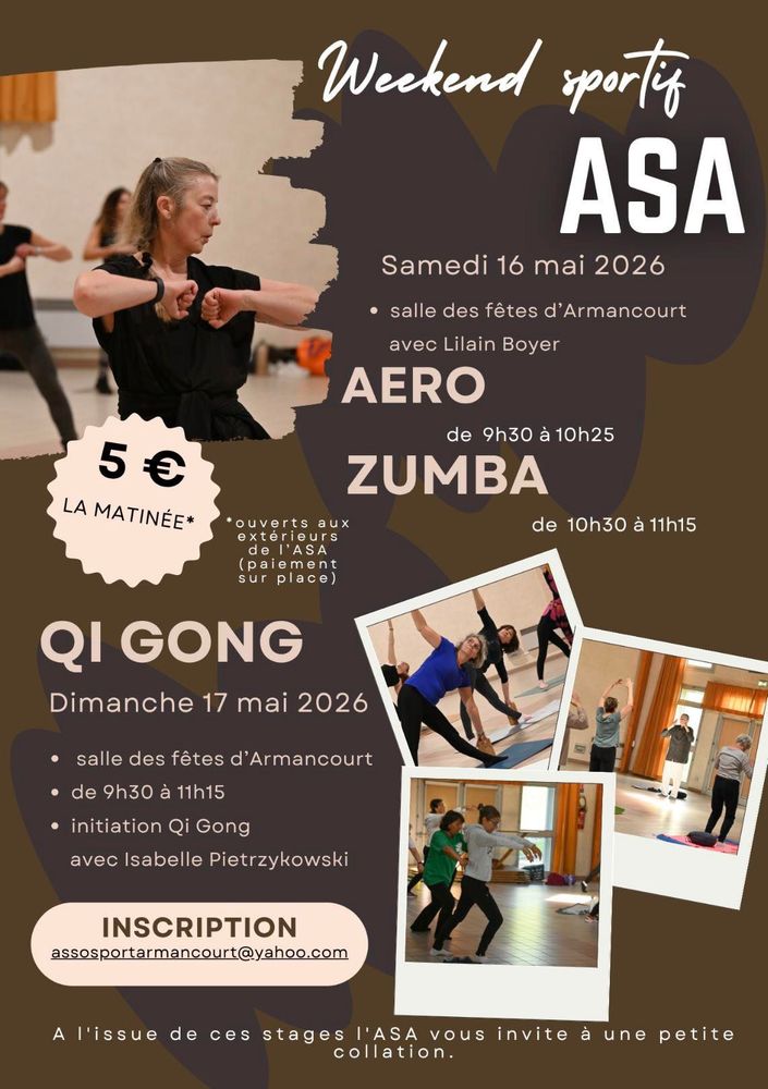 Week-end sportif avec l'Association sportive d'Armancourt