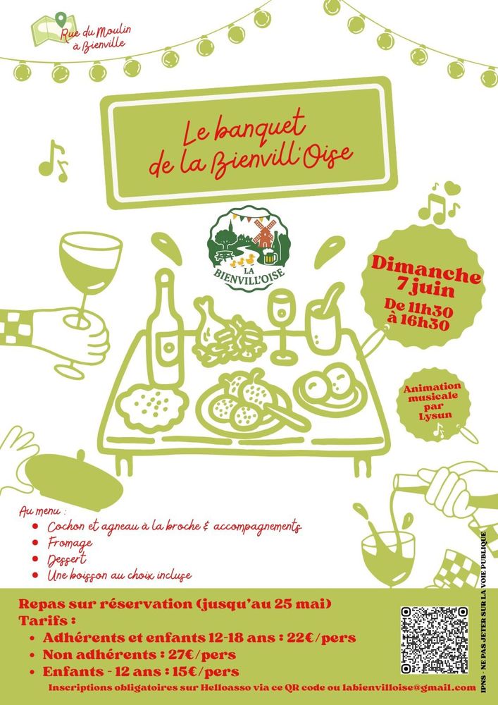 Le banquet de la Bienvill'Oise