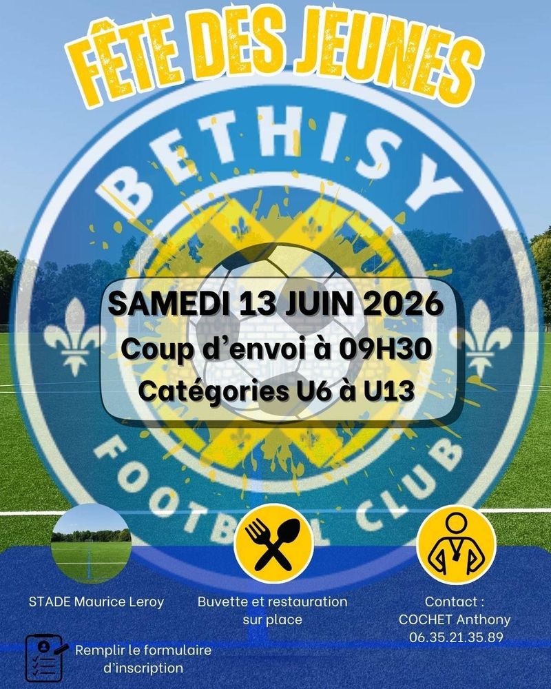Fête des jeunes avec le FC Béthisy