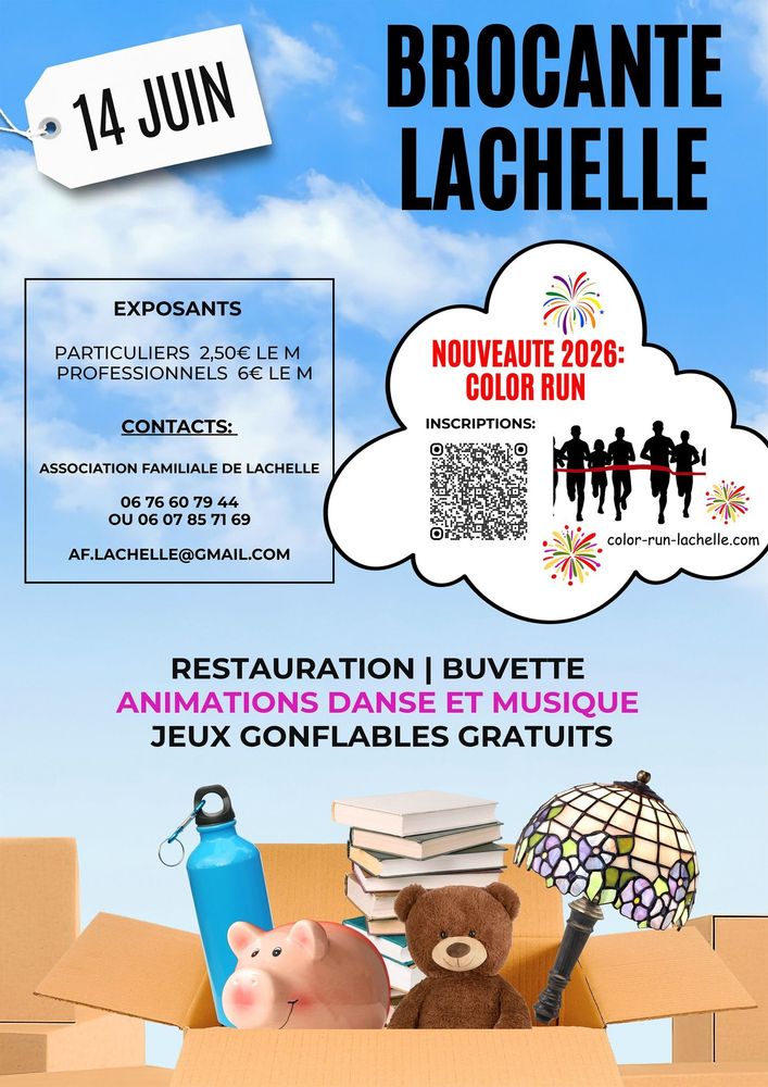 Brocante à Lachelle