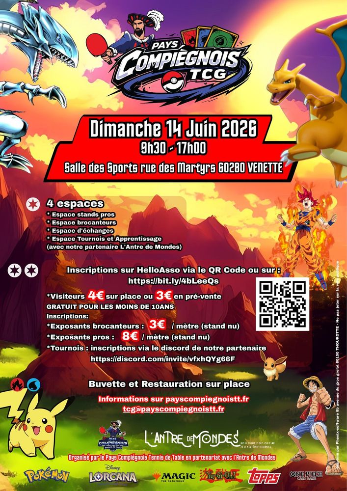 TCG avec le Pays compiégnois tennis de table