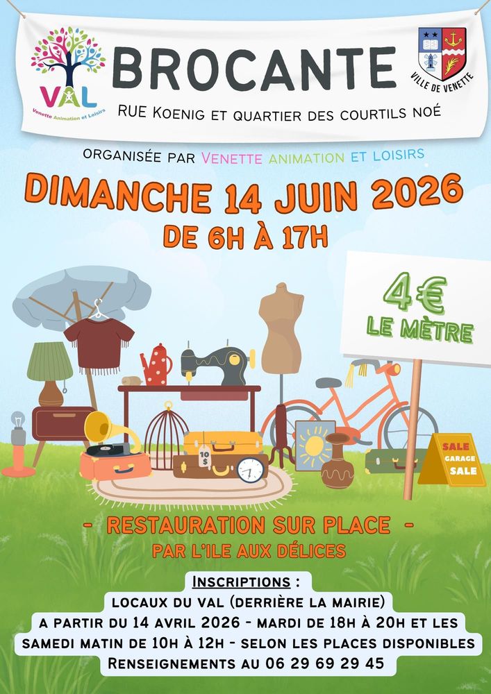 Brocante avec Venette animation et loisirs