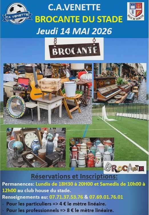Brocante avec le CA Venette