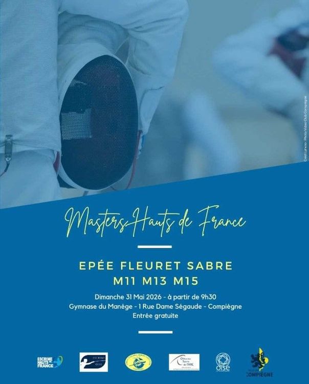 Masters Hauts-de-France d'escrime avec le Cercle d'escrime Georges-Tainturier