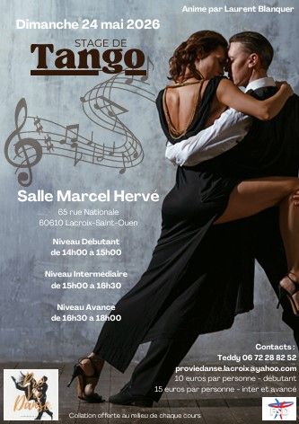 Stage de tango avec Pro vie danse