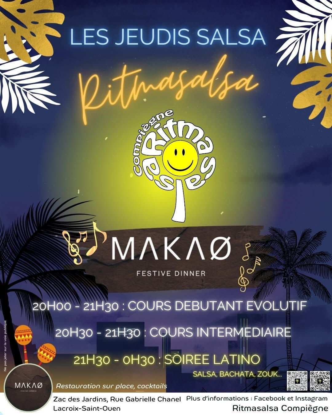 Les jeudis salsa avec Ritmasalsa